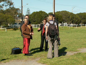 Megan Jones, Judith, Neil, la photographe et J-M