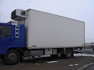 Le nouveau camion avant travaux